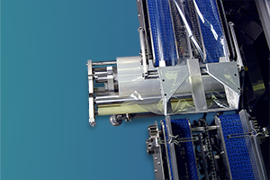 Overhead view of FG-2000H unwind